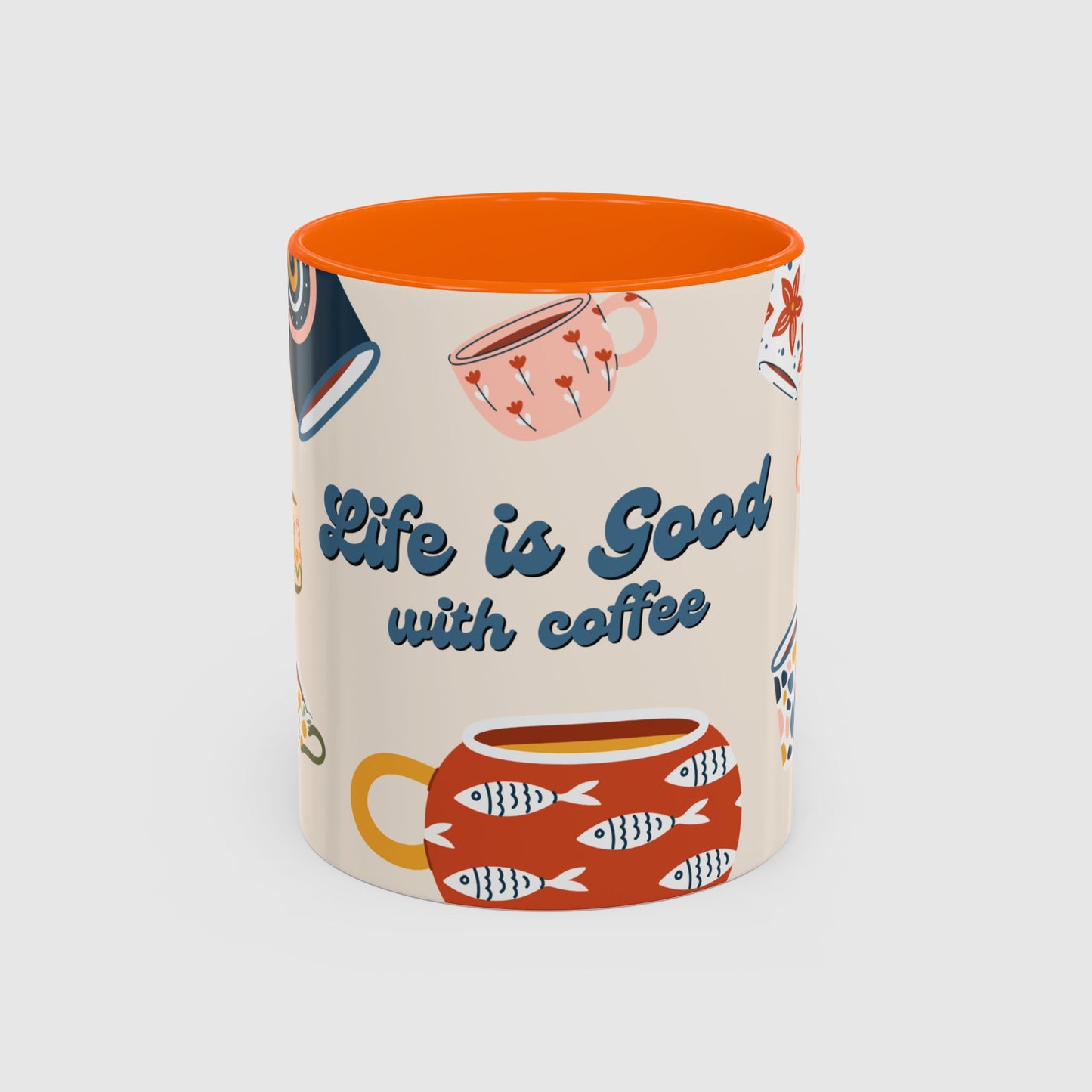 Life is good with coffee - Mug