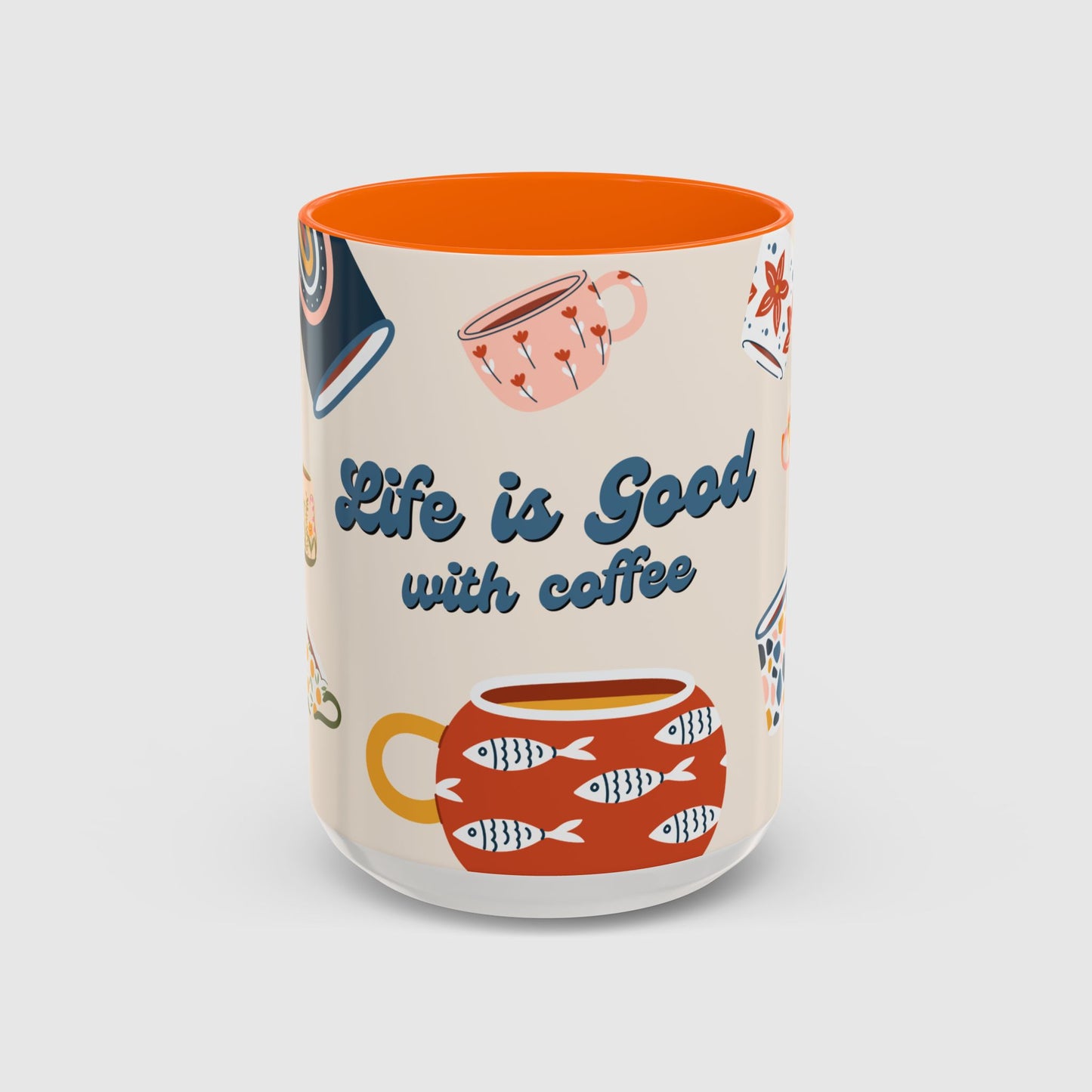 Life is good with coffee - Mug