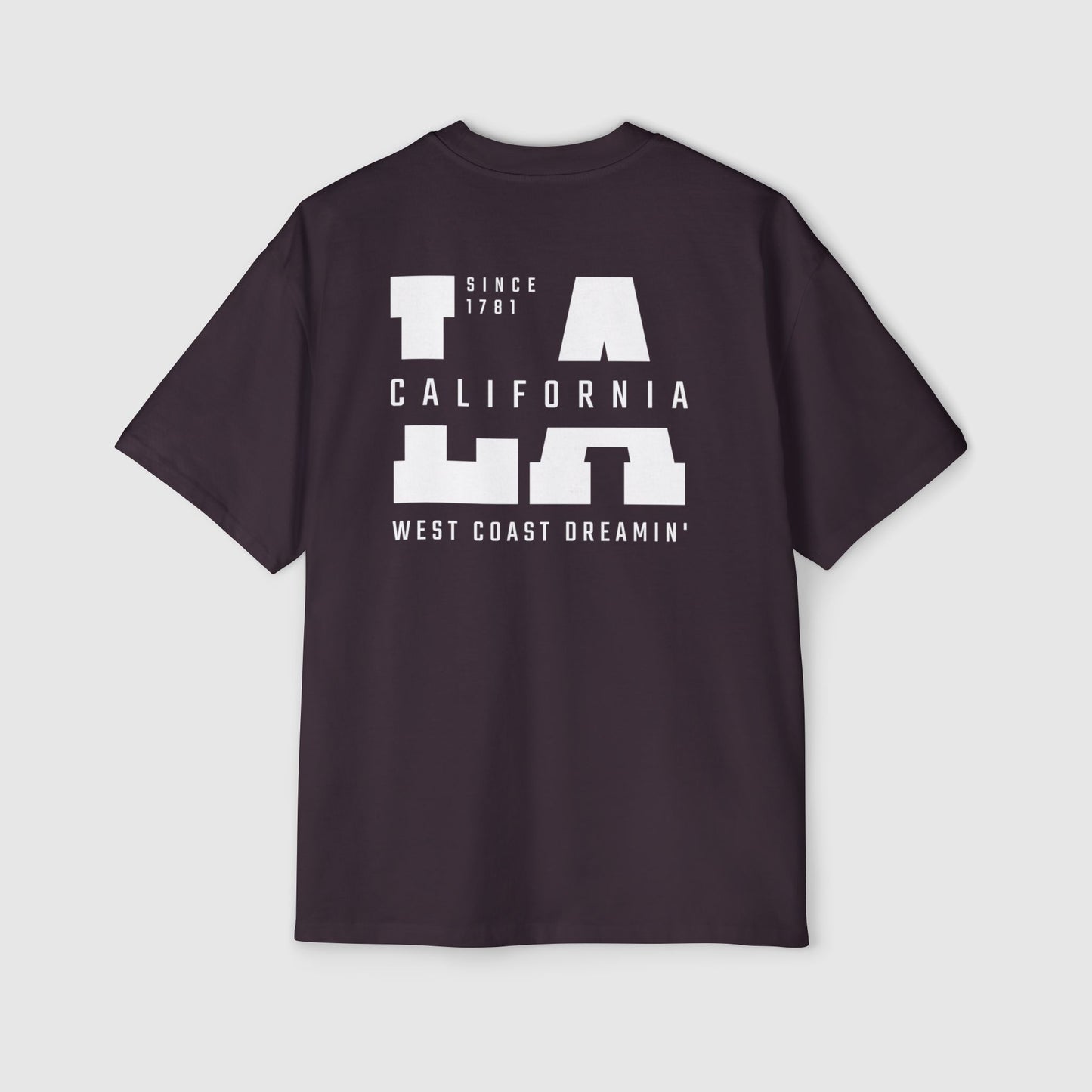West Coast Dreamin' (Back) Oversized Tee