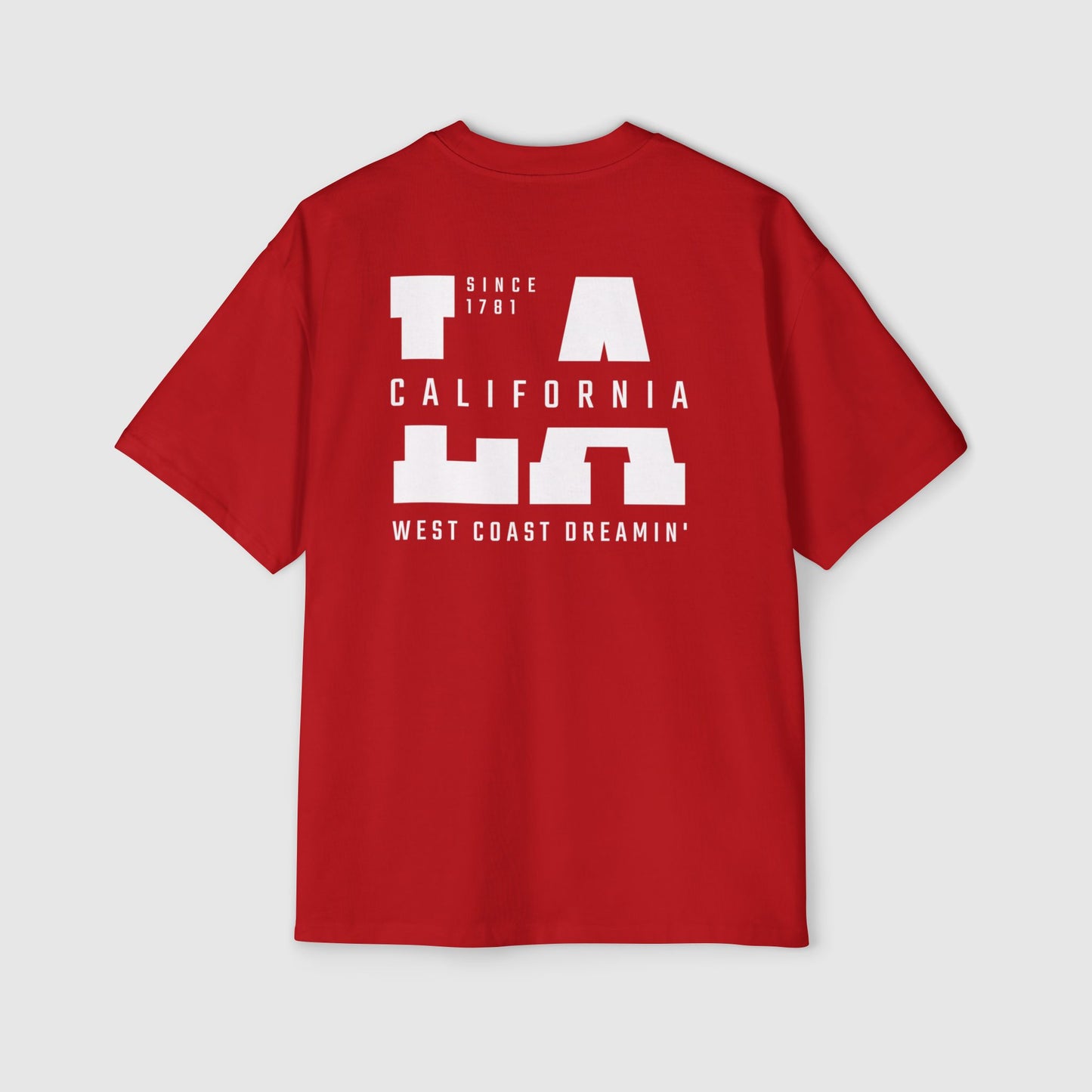 West Coast Dreamin' (Back) Oversized Tee