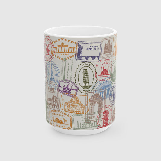 City Stamps - Mug