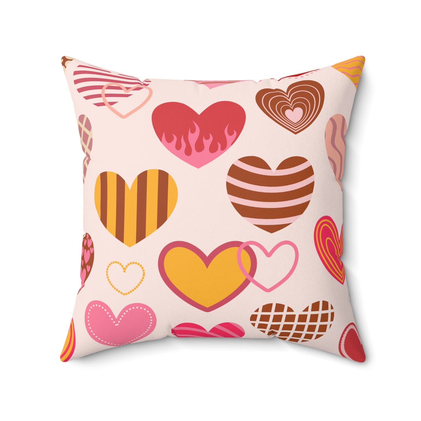 Kitsch Hearts Throw