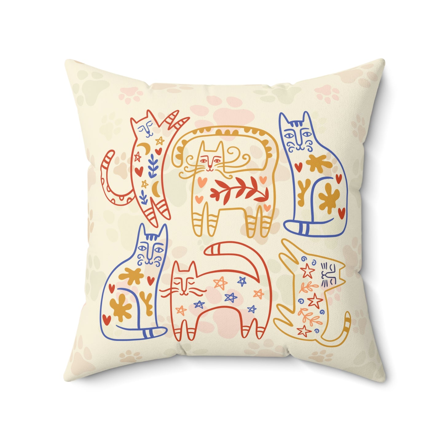 Whimsical Feline Flourish