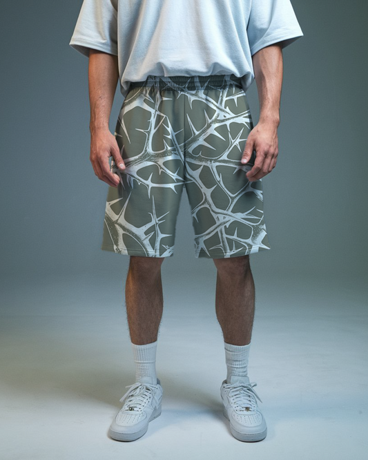 Grey Thorn Shorts