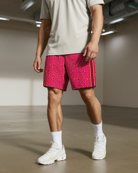 Pink Voltage Shorts
