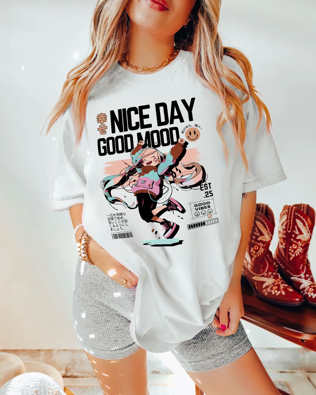 Nice Day Oversized Shirt
