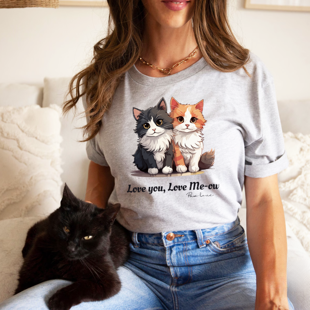 Love You, Love Me-ow - TShirt