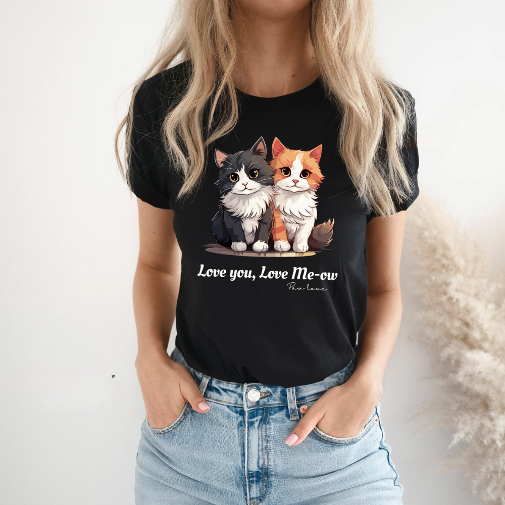 Love You, Love Me-ow - TShirt