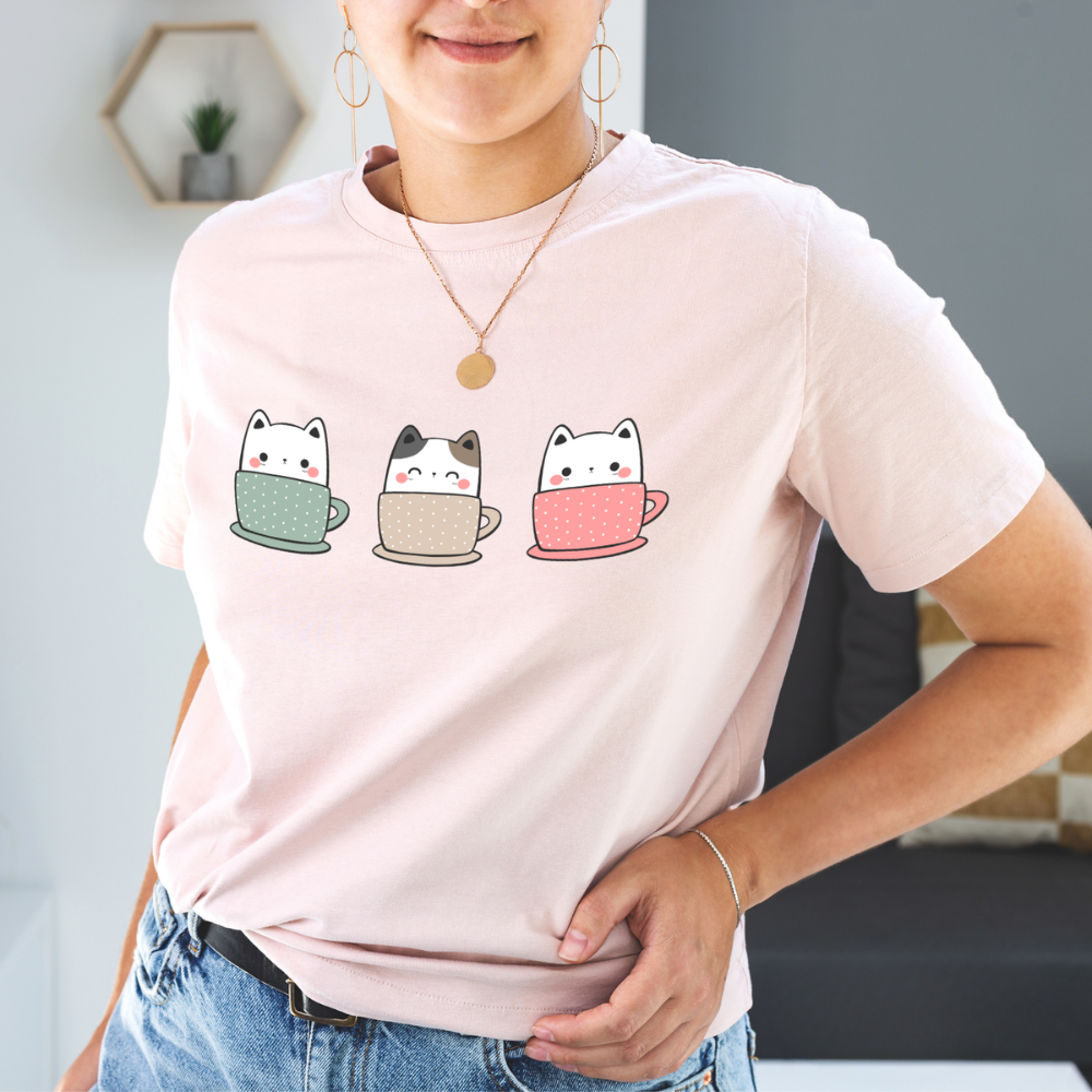 Cats in Coffee Cups
