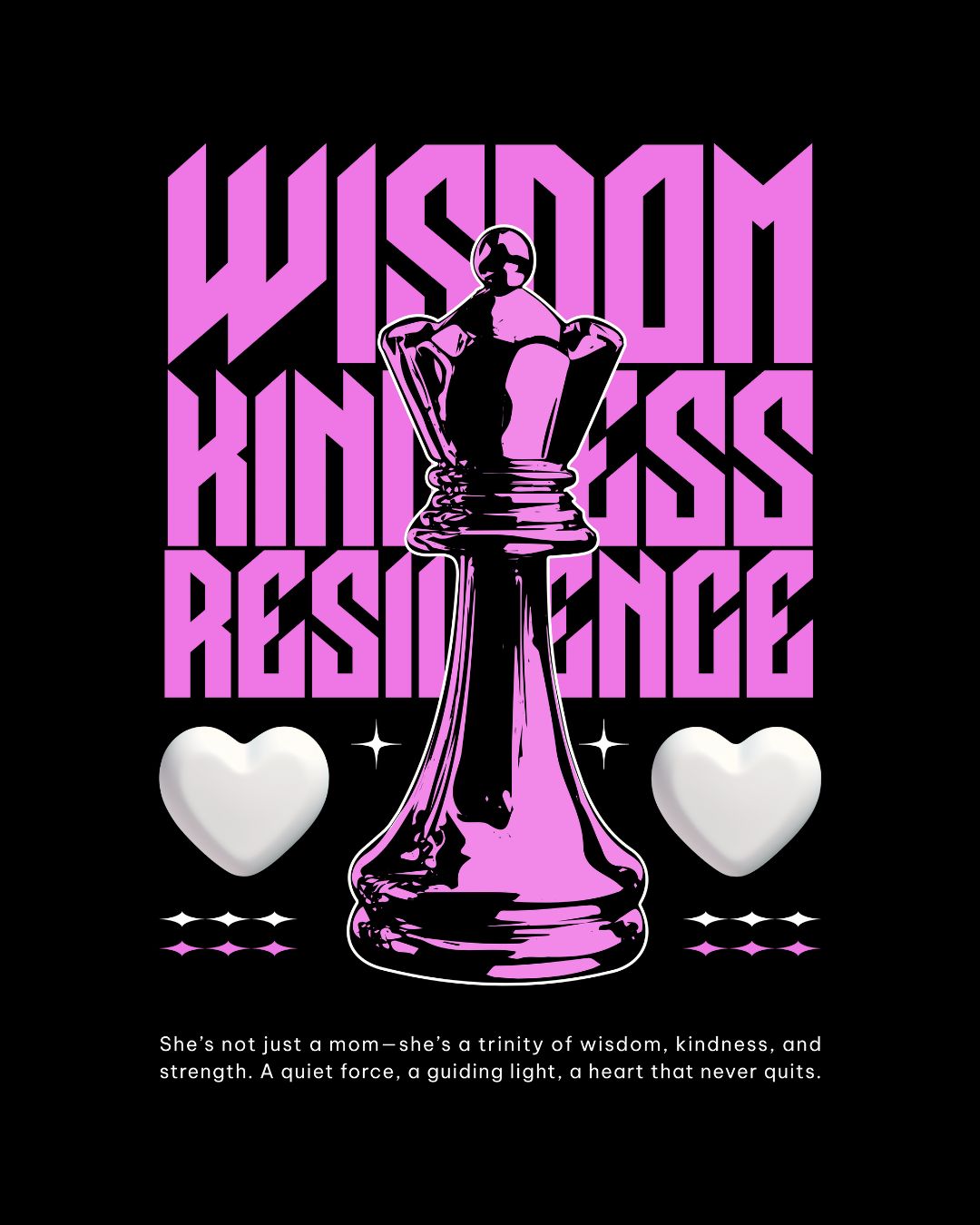 Wisdom, Kindness, Resilience Mom - Sweatshirts