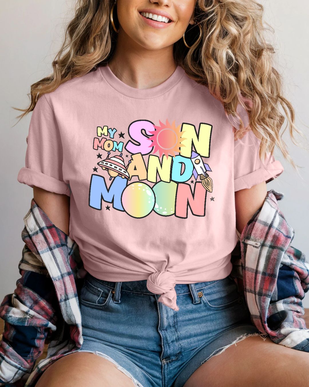 Sun & Moon Mom - TShirt