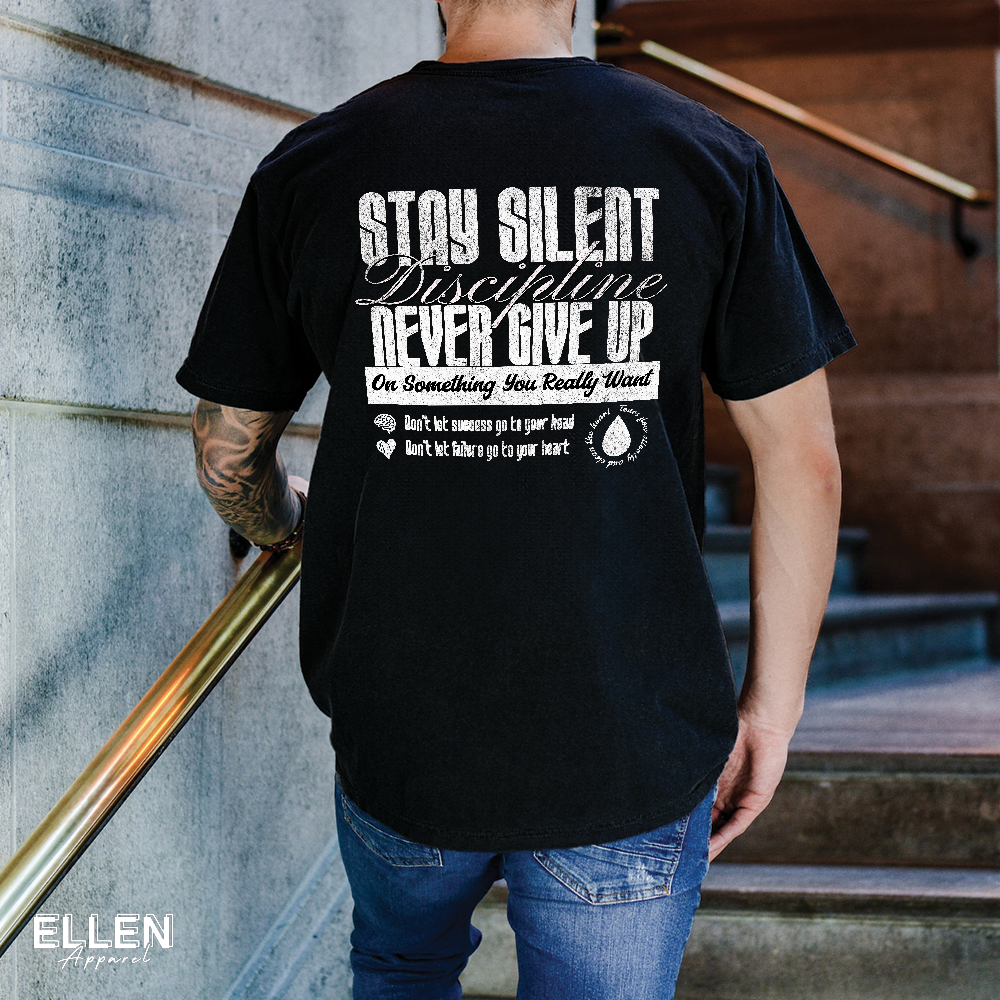 Discipline: Stay Silent (Back)