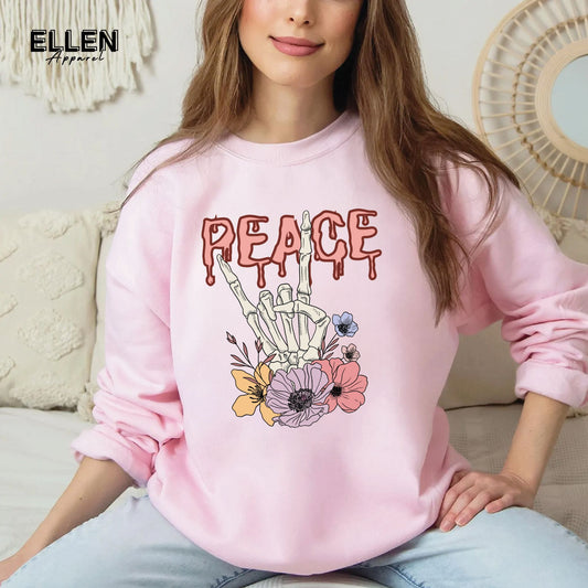 Peace - Skeleton hand