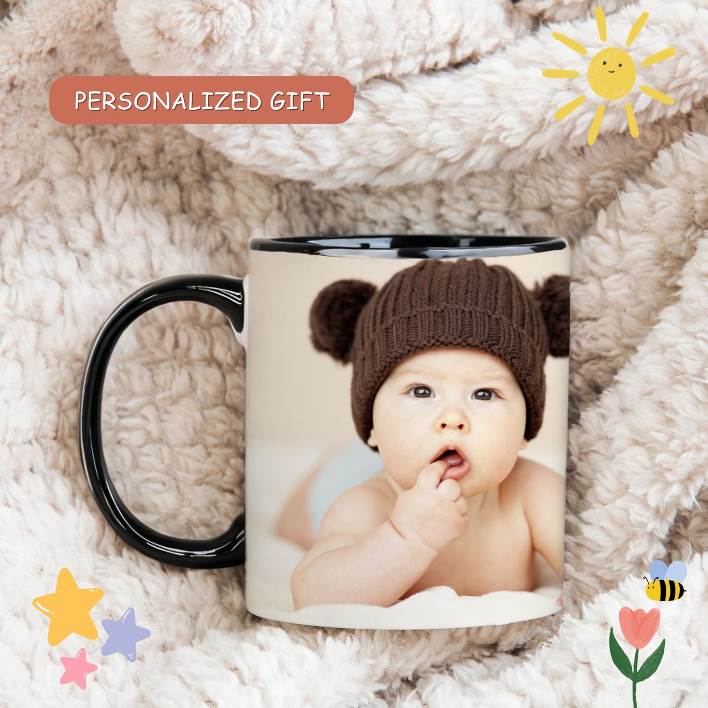 Baby Photo & Name (Personalized)