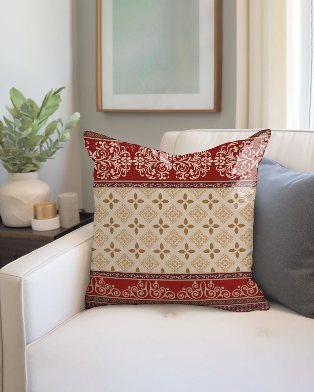 Imperial Elegance Baroque Pillow