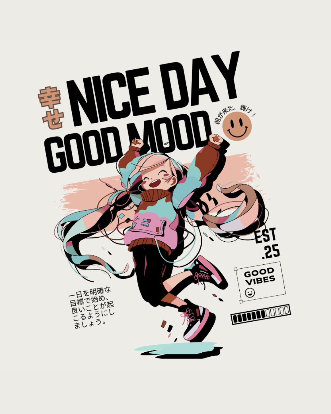 Nice Day Oversized Shirt
