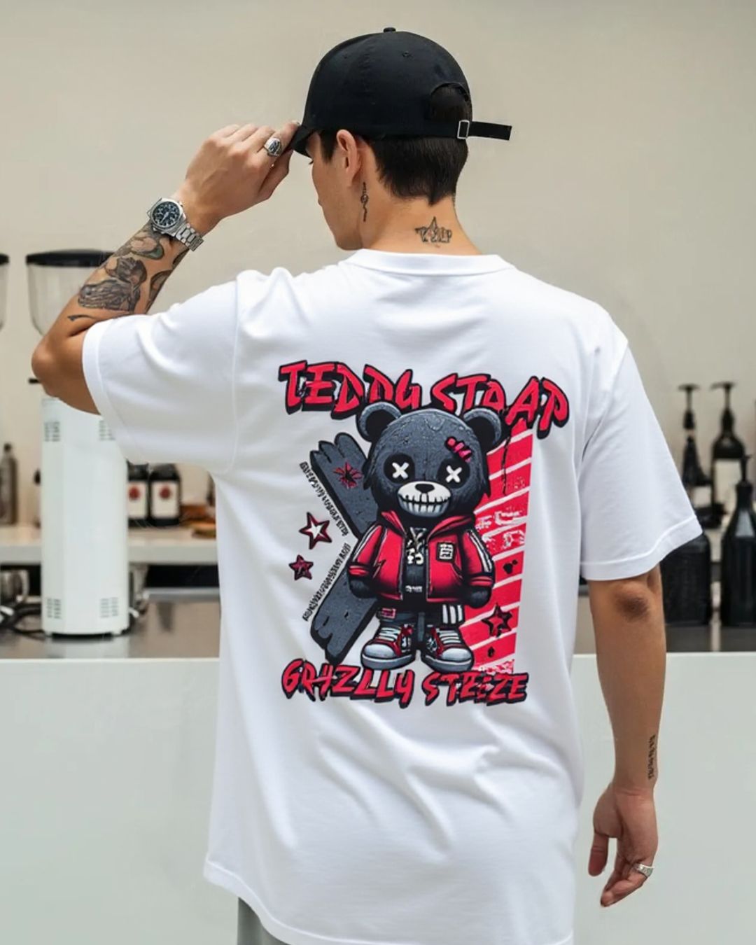 Grizzly Steeze Teddy Bear (Back)