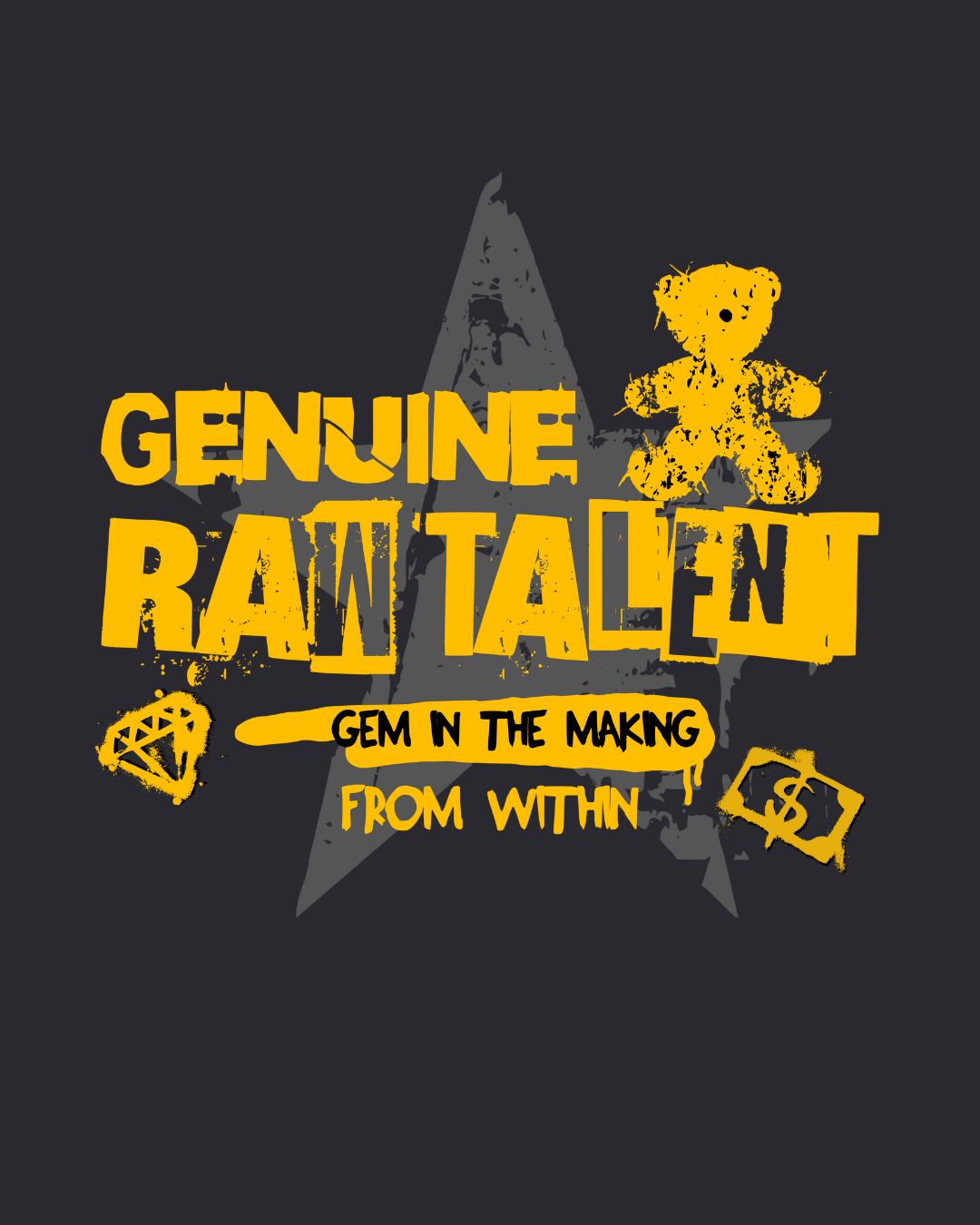 Genuine Raw Talent (Back)