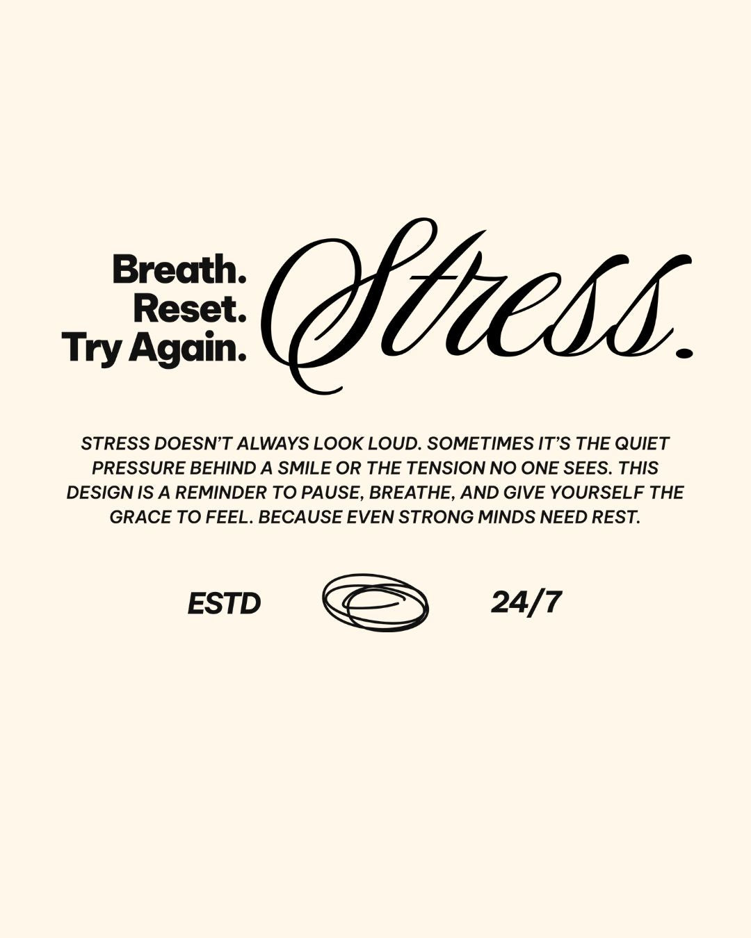 Stress: Breath. Reset. Try Again.