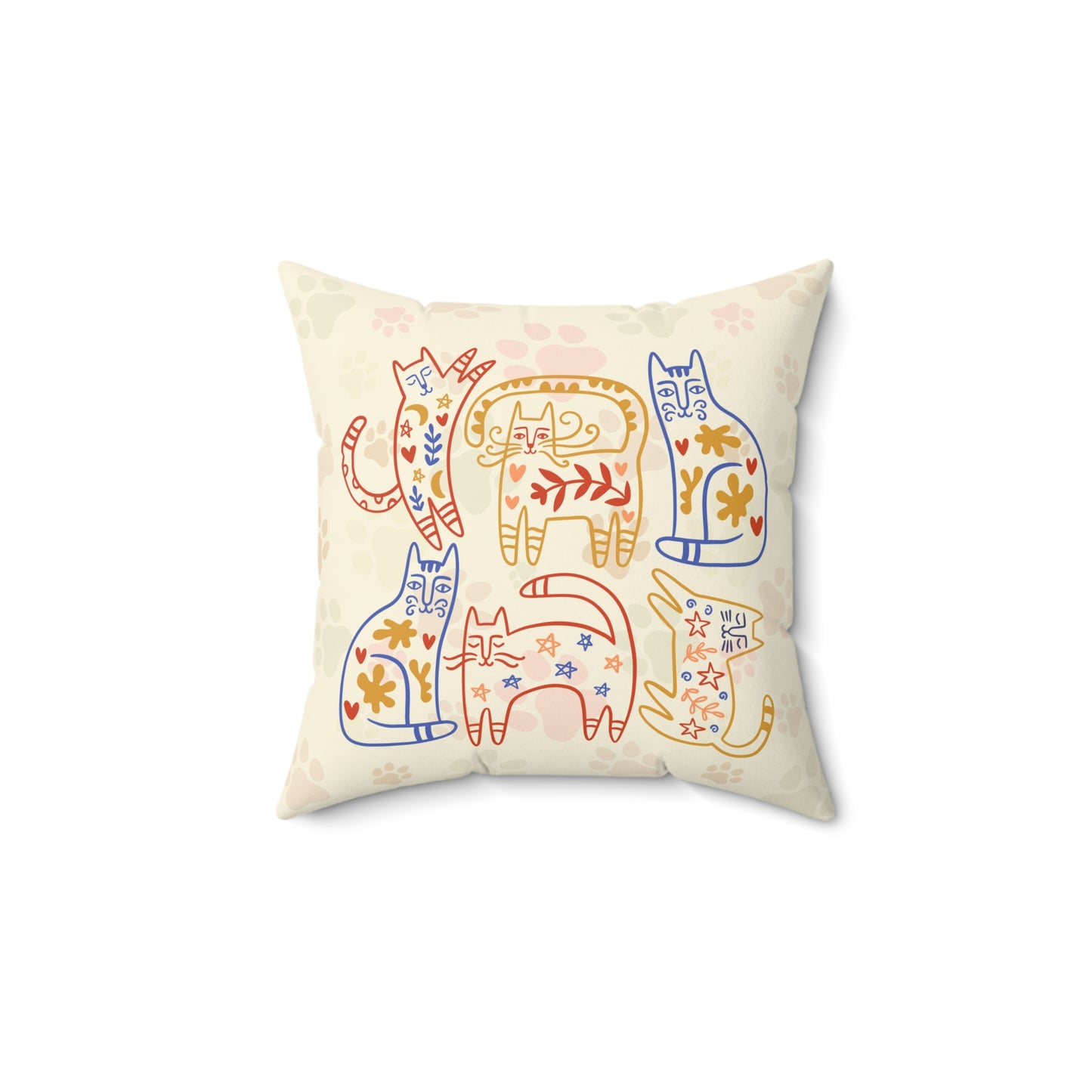 Whimsical Feline Flourish