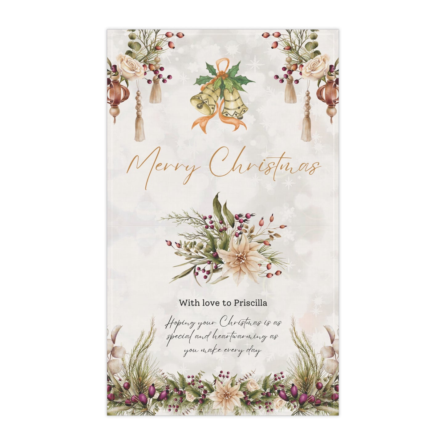 Golden Christmas Bells