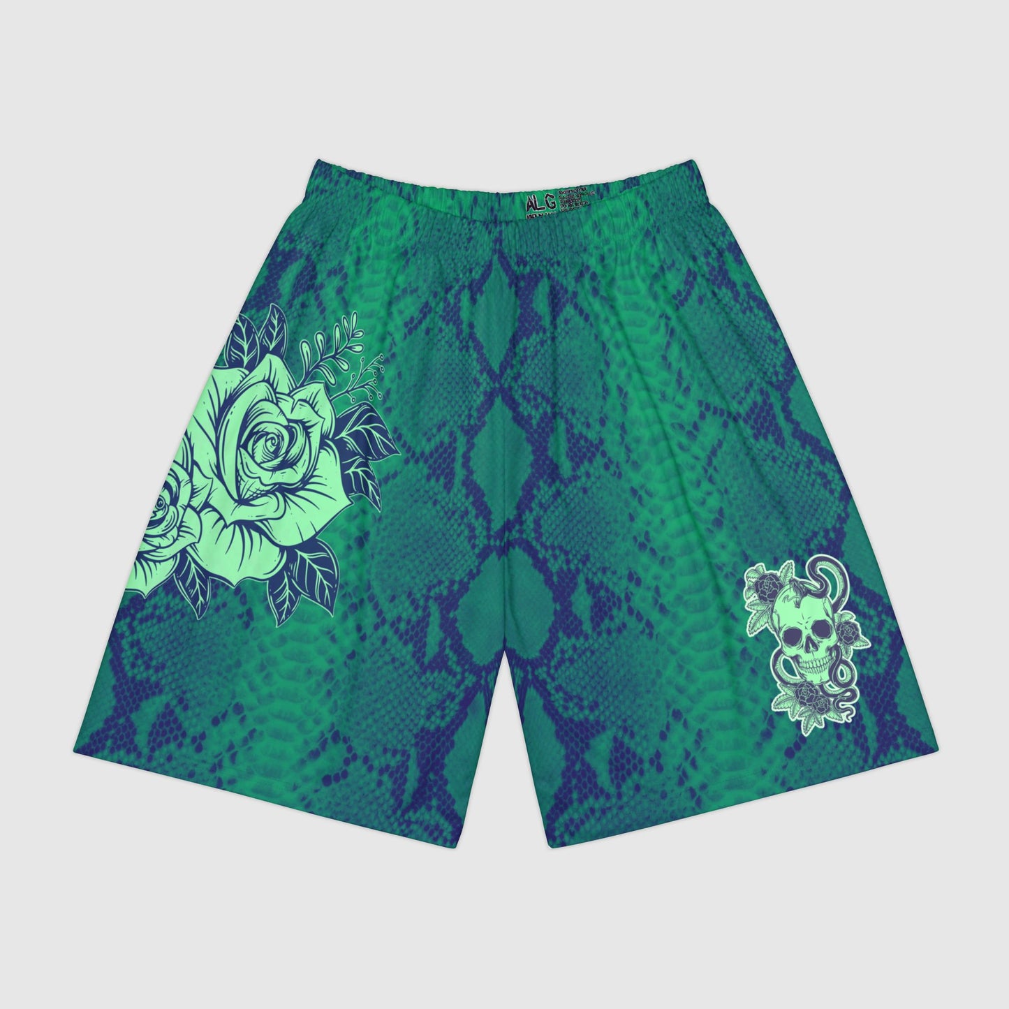 Snakeskin & Rose Shorts