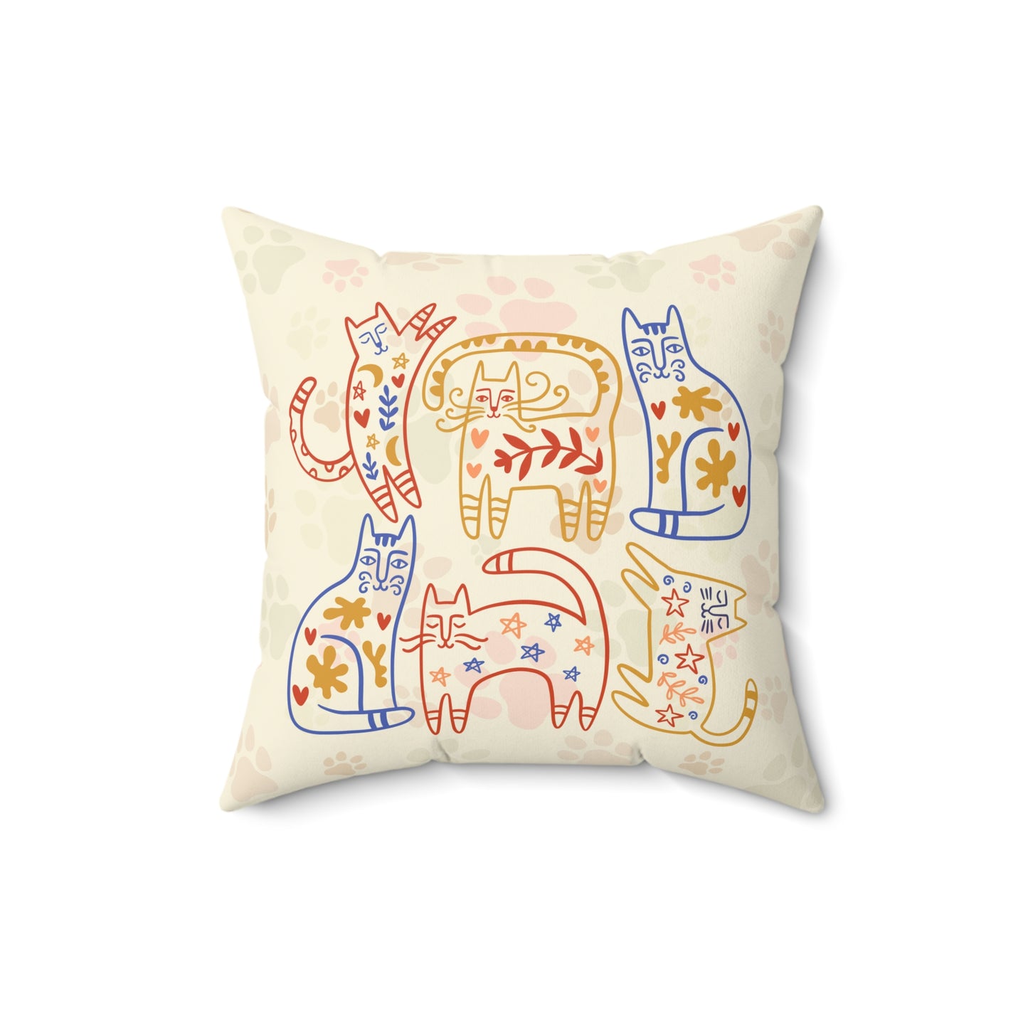 Whimsical Feline Flourish