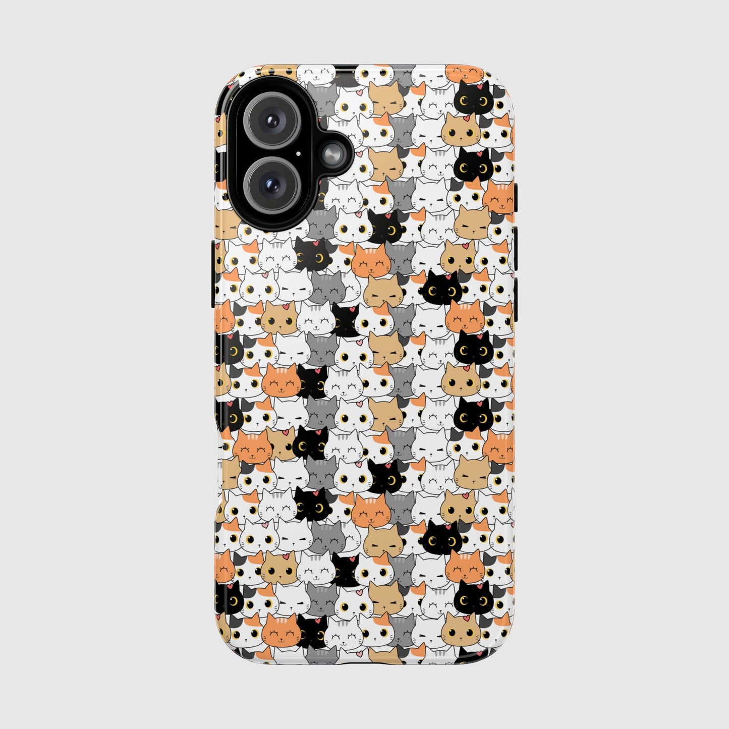 Kitty Crowd - Phone case