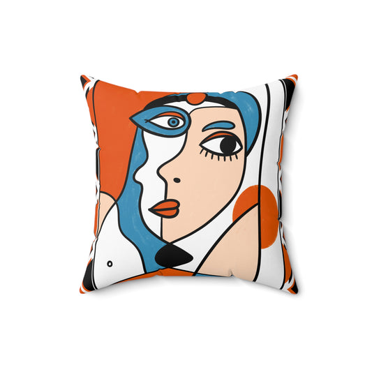 Cubist Chic Pillow