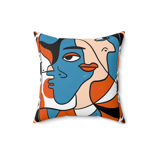 Face the World Pillow
