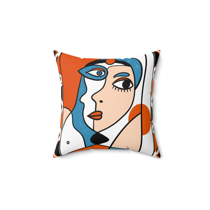 Cubist Chic Pillow