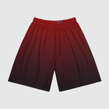 Crimson Shadow Shorts