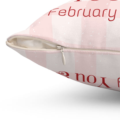 Valentine's Day Words Throw