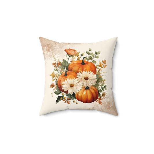 Watercolor Autumn Pumpkins