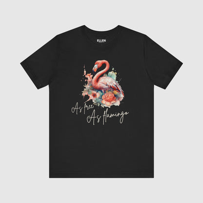 As free as flamingo
