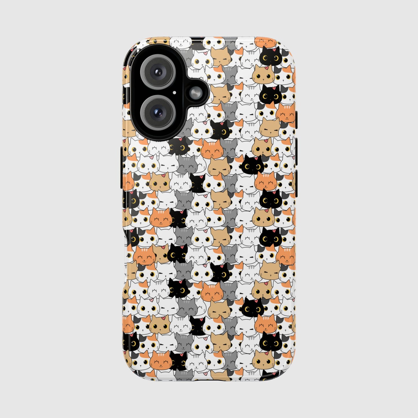 Kitty Crowd - Phone case