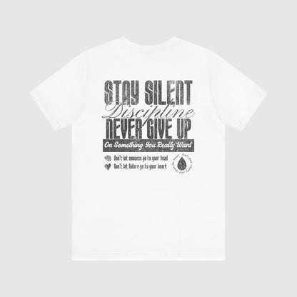 Discipline: Stay Silent (Back)