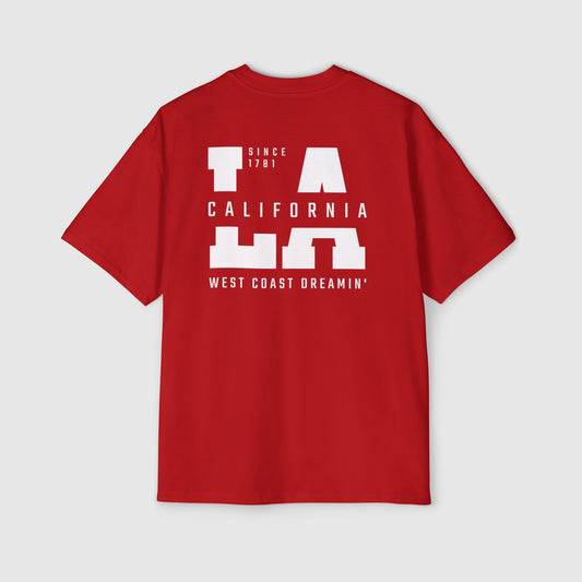 West Coast Dreamin' (Back) Oversized Tee