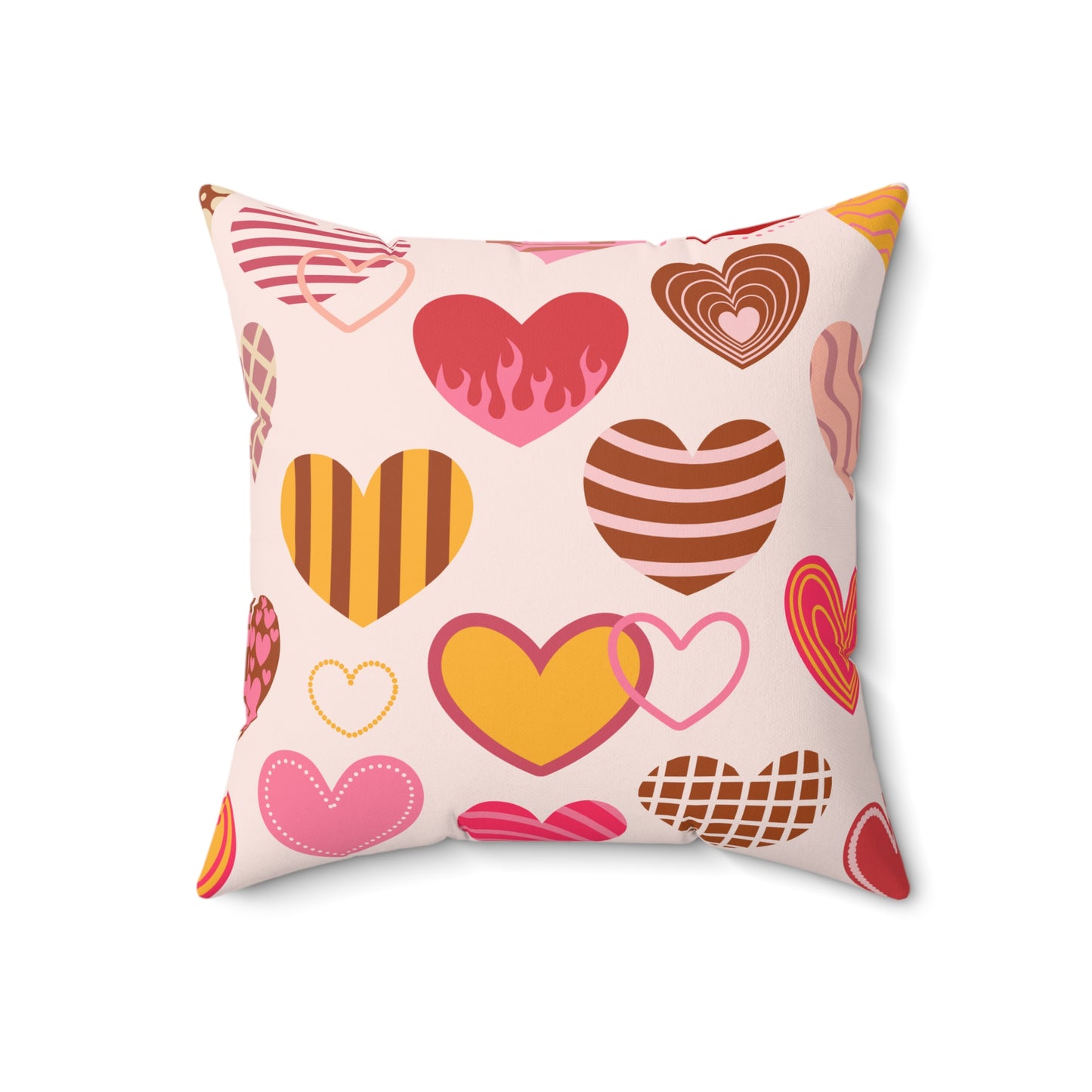 Kitsch Hearts Throw