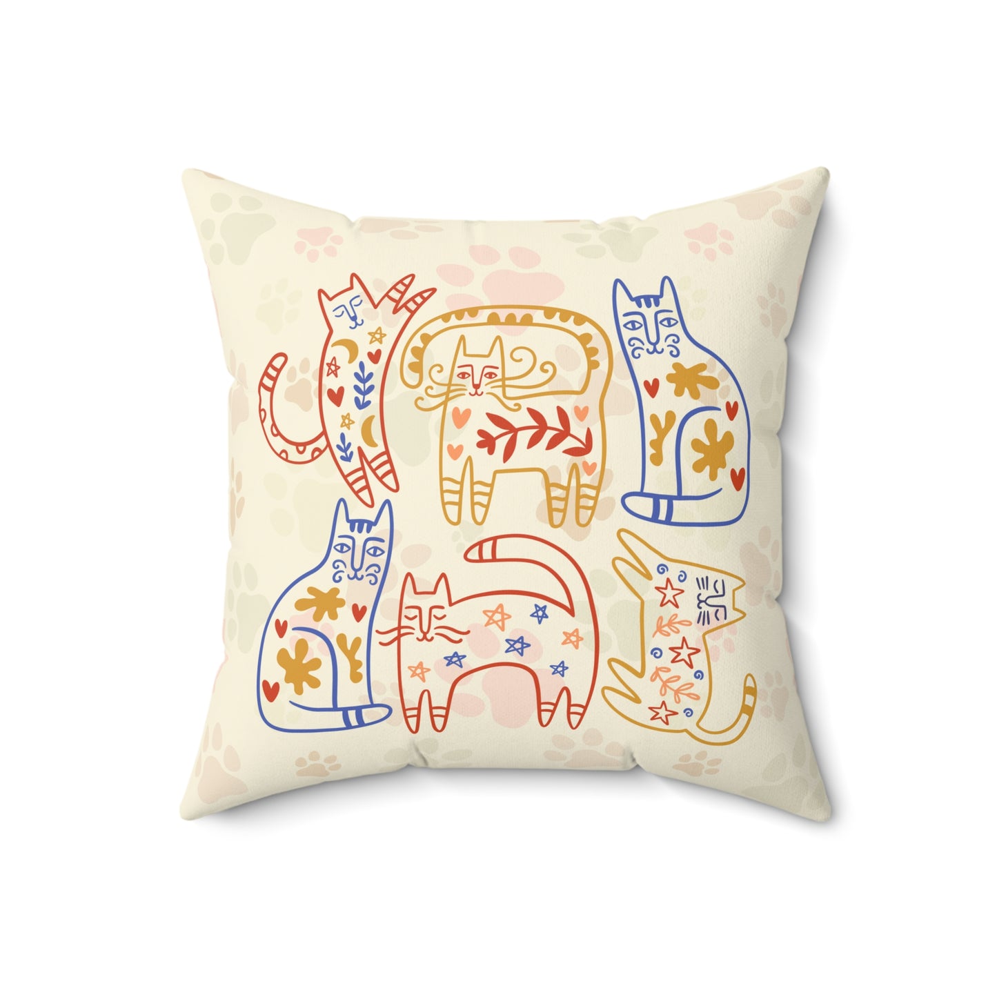 Whimsical Feline Flourish