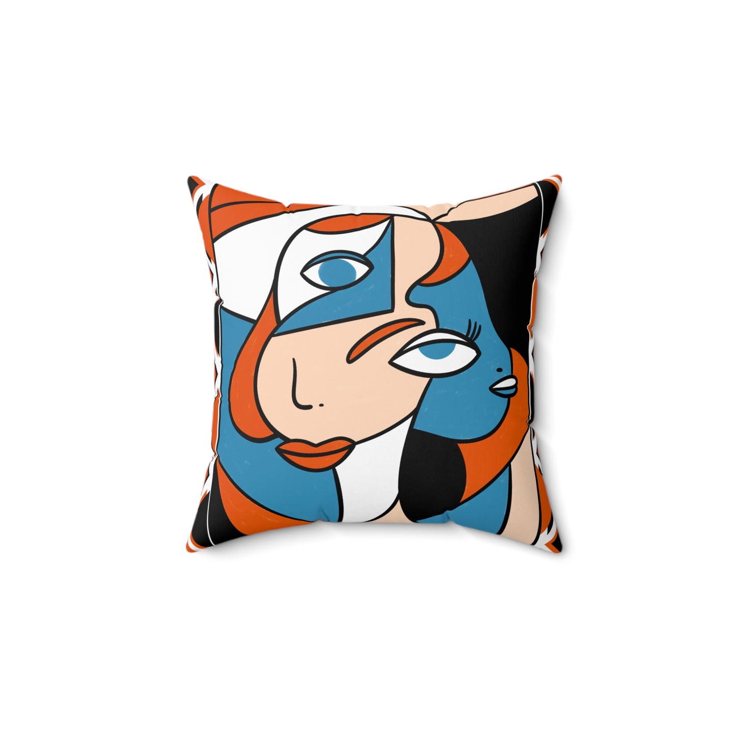 Facets of Femininity Pillow