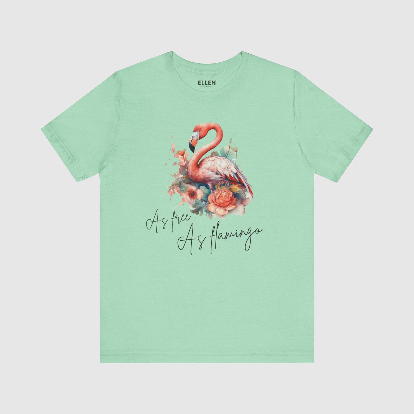 As free as flamingo