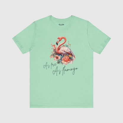 As free as flamingo