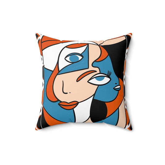 Facets of Femininity Pillow
