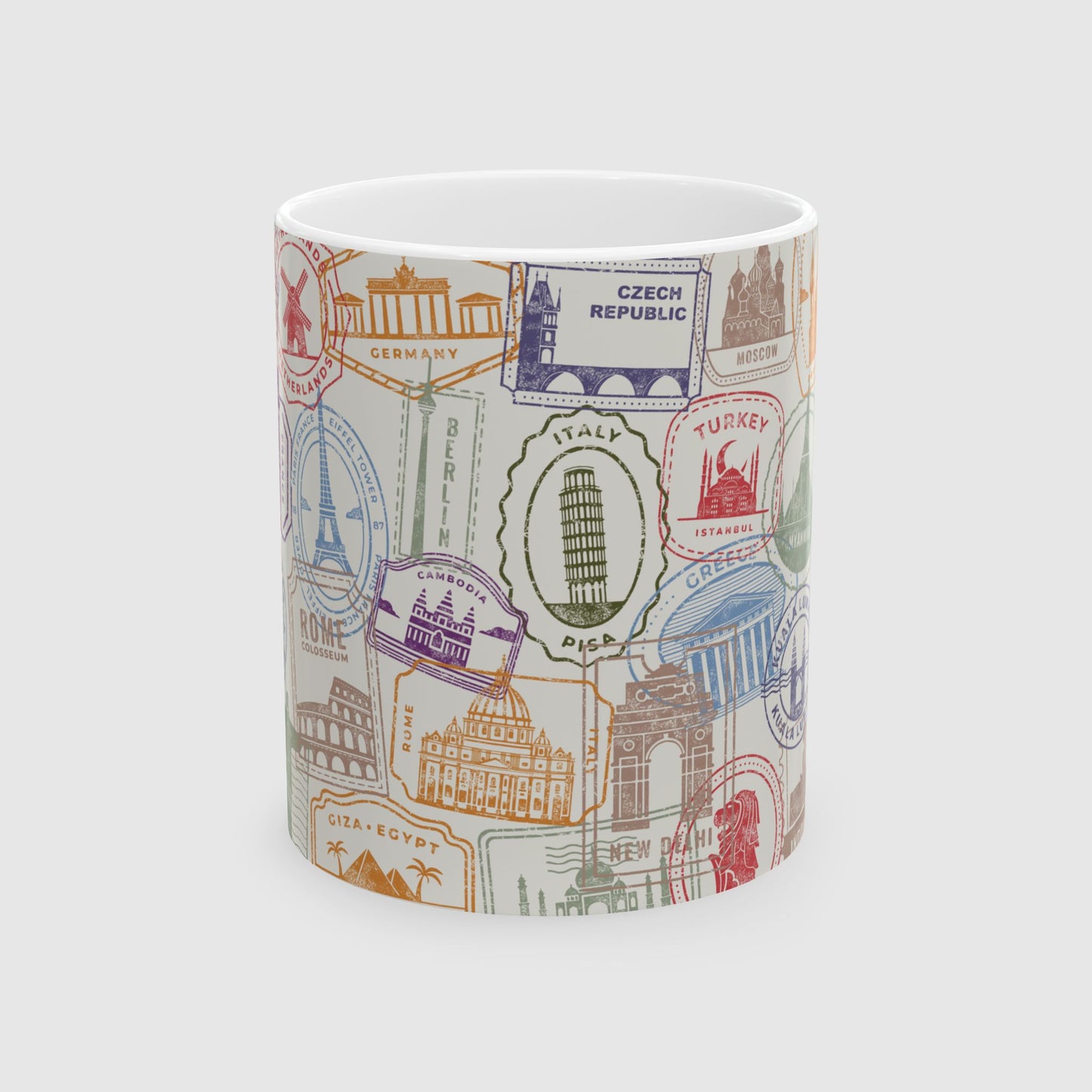 City Stamps - Mug