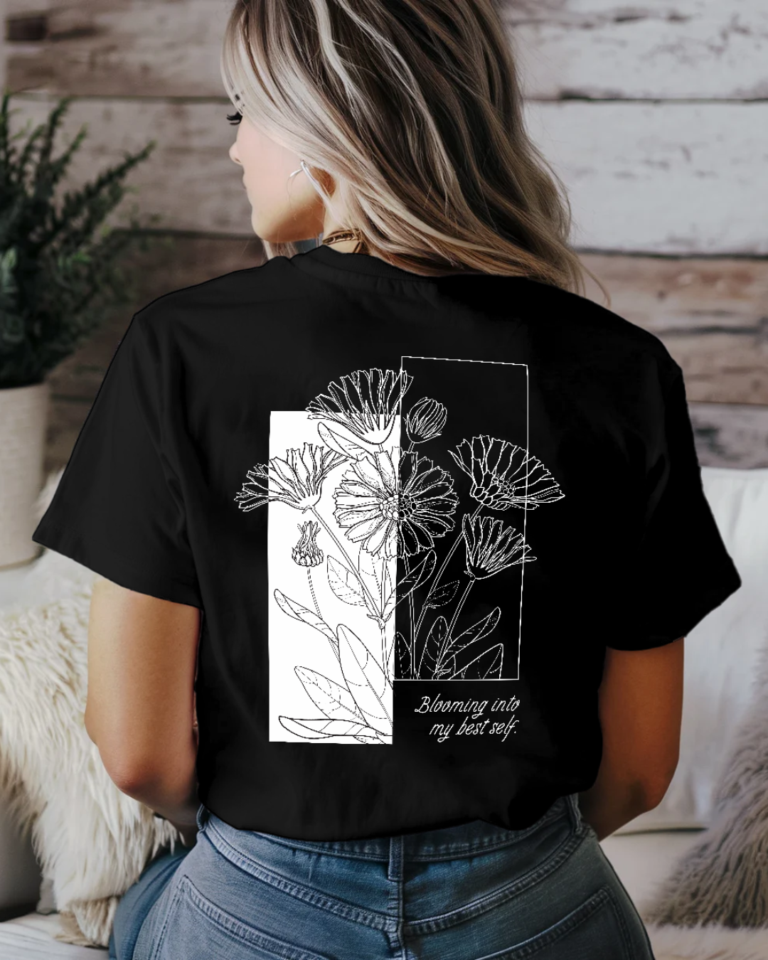 Blooming into My Best Self (Back)