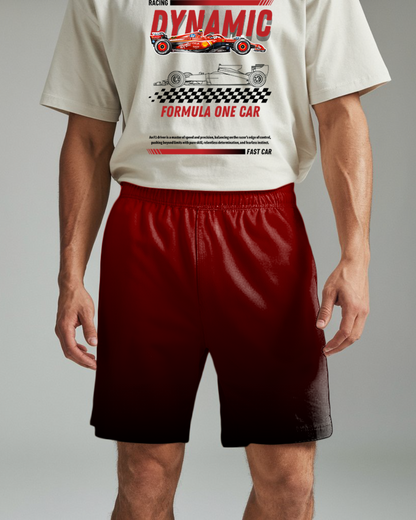 Crimson Shadow Shorts