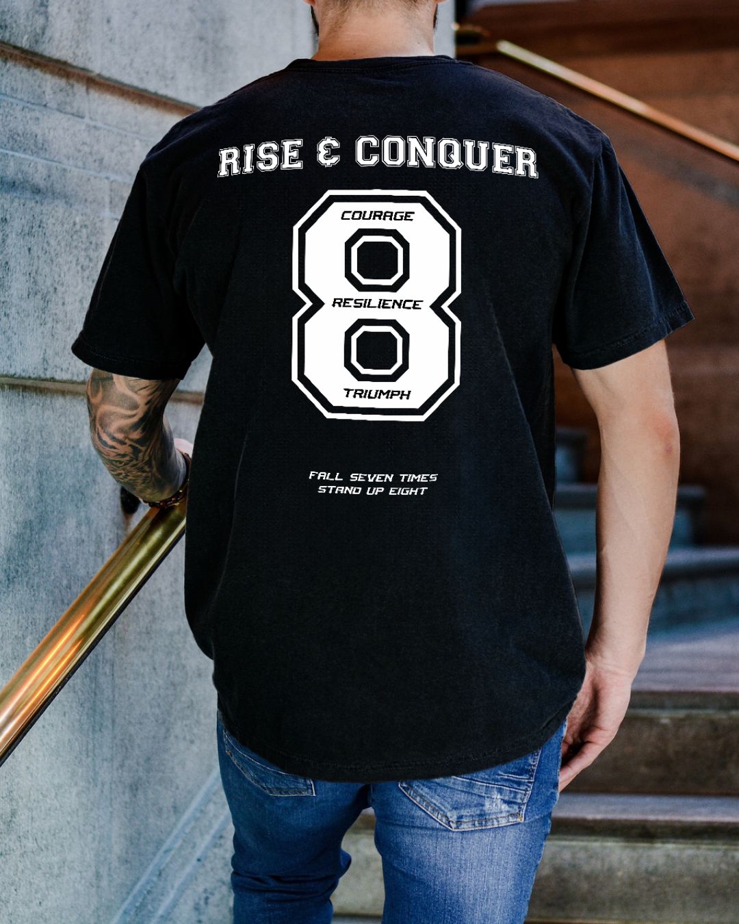 Rise & Conquer (Back)