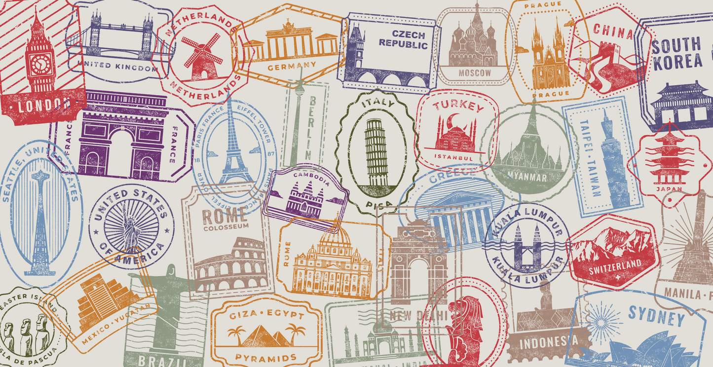 City Stamps - Mug