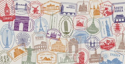 City Stamps - Mug
